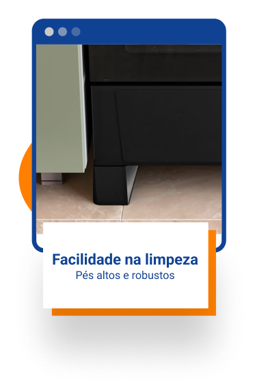 Fogão 5 Bocas Preto com Mesa de Vidro Atlas Mônaco Top Glass Bivolt
 Bivolt